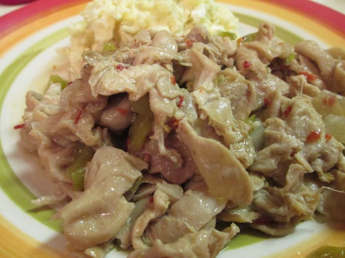 How to cook southern style chitterlings