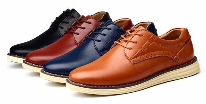 Mens dress shoes with sneaker soles