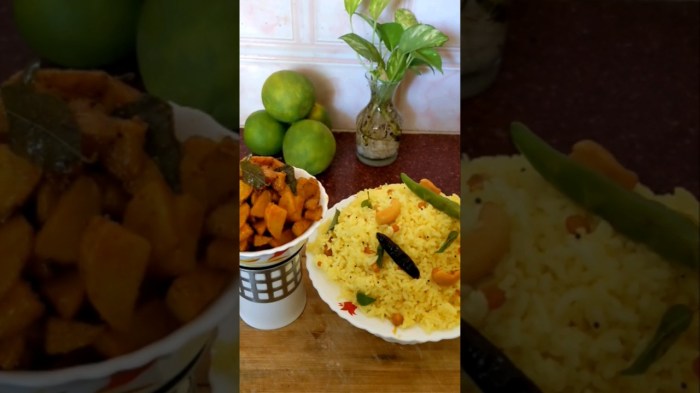 Lemon rice pulihora