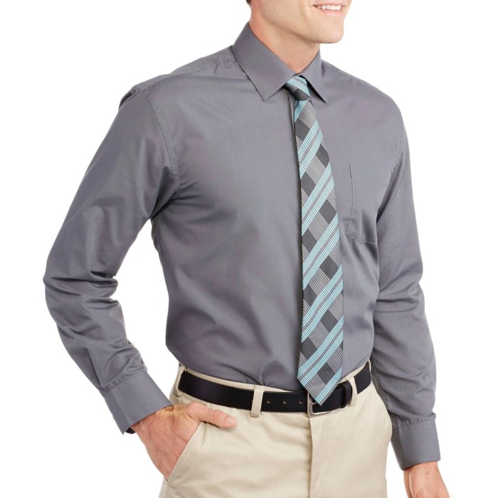 Mens two color dress shirts