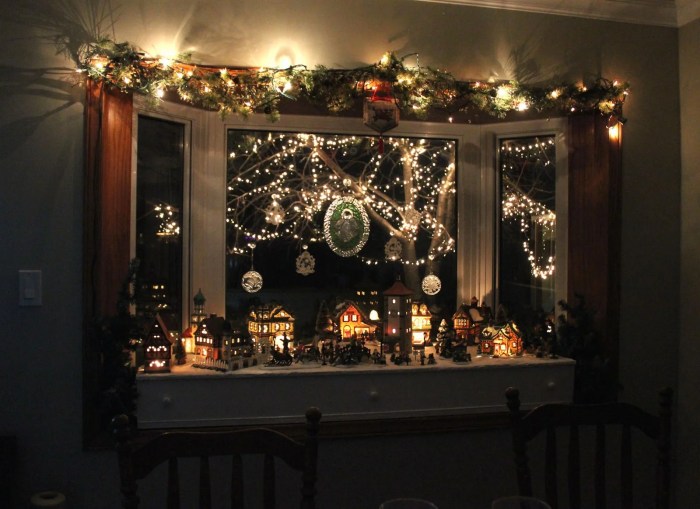 How shall i decorate my windows at christmas