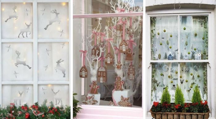 How shall i decorate my windows at christmas