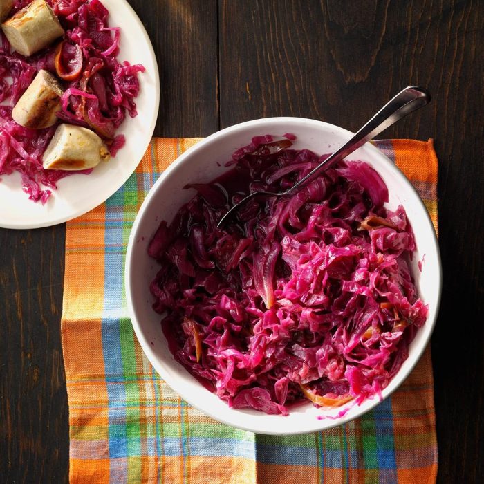 How to cook german style red cabbage