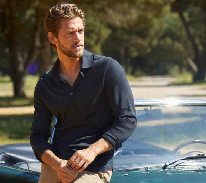 Cooling dress shirts for men