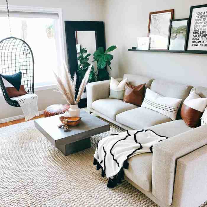 How to decorate carpeted living room